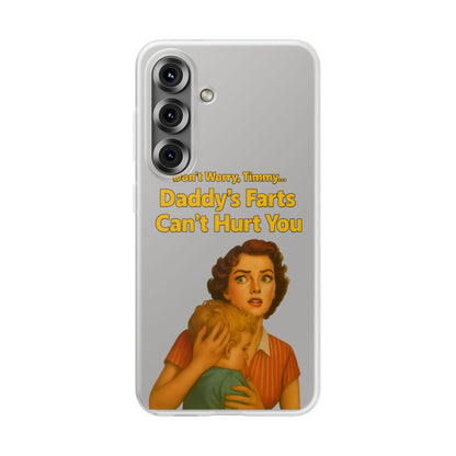 Daddy’s Farts – Satirische Handyhülle im Retro-Stil mit schwarzem Humor-Phone Case-True Insights