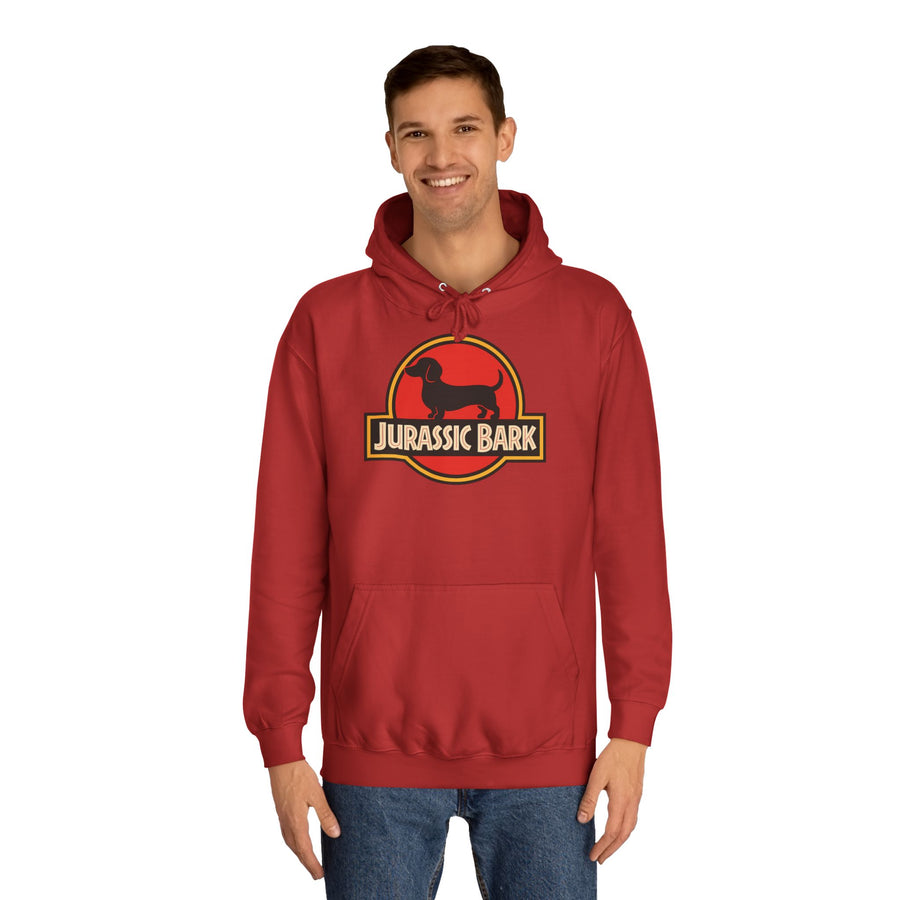 Sweat à capuche Jurassic Bark - Parodie teckel pour les amoureux des chiens - Cadeau drôle