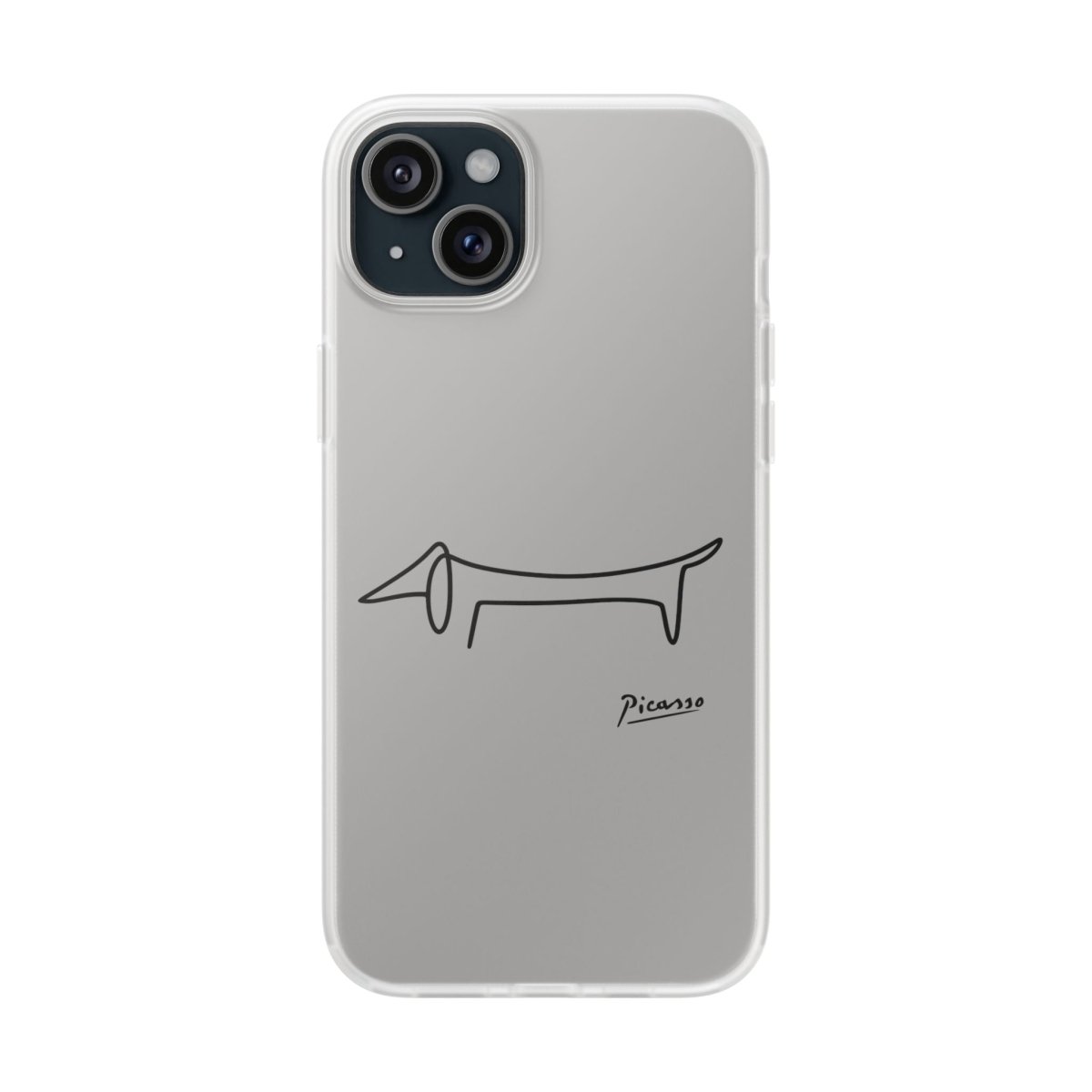 In der Hand, immer mit einem Hauch von Kunstgeschichte. schwarzer druck – Lustiges Phone Case | True Insights – Bild 4