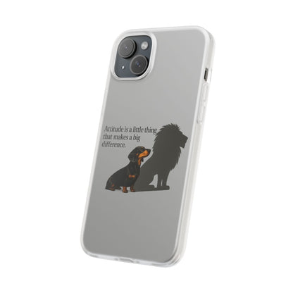 Dackel Löwenschatten – Handyhülle für innere Stärke-Phone Case-True Insights