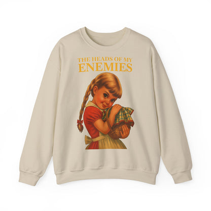 Sweatshirt “The Heads of My Enemies” – Subversive art to wear