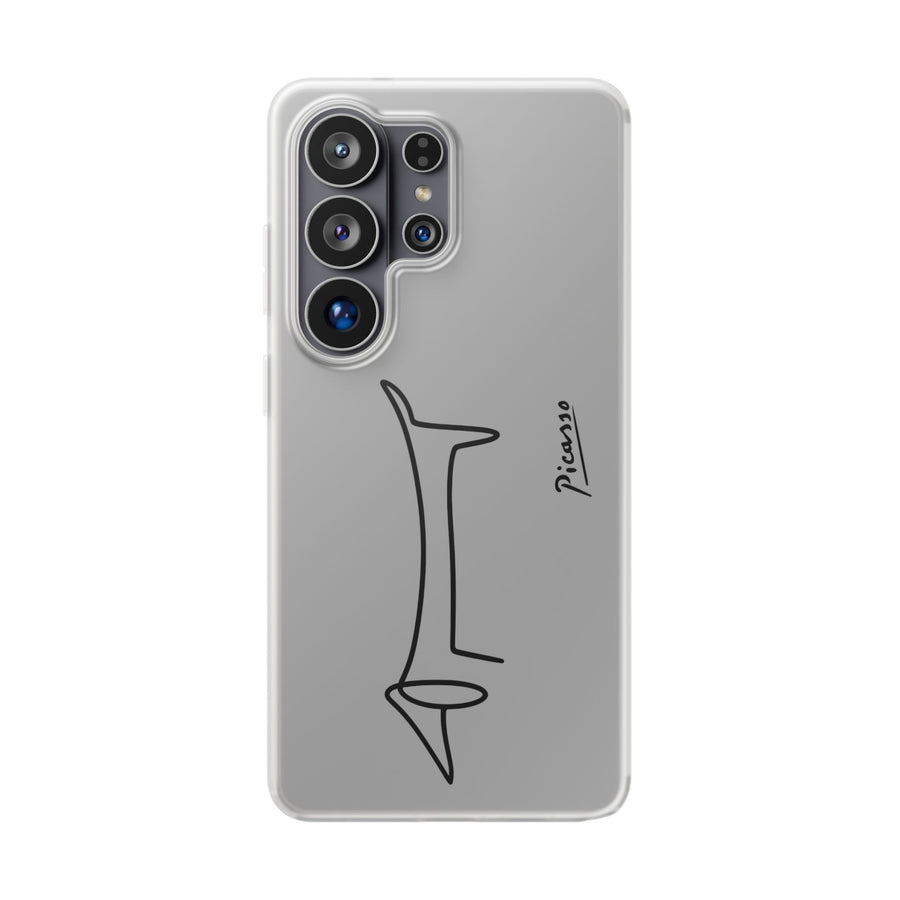 Picasso Cubisme Noir | Coque de téléphone | L'art à l'état pur