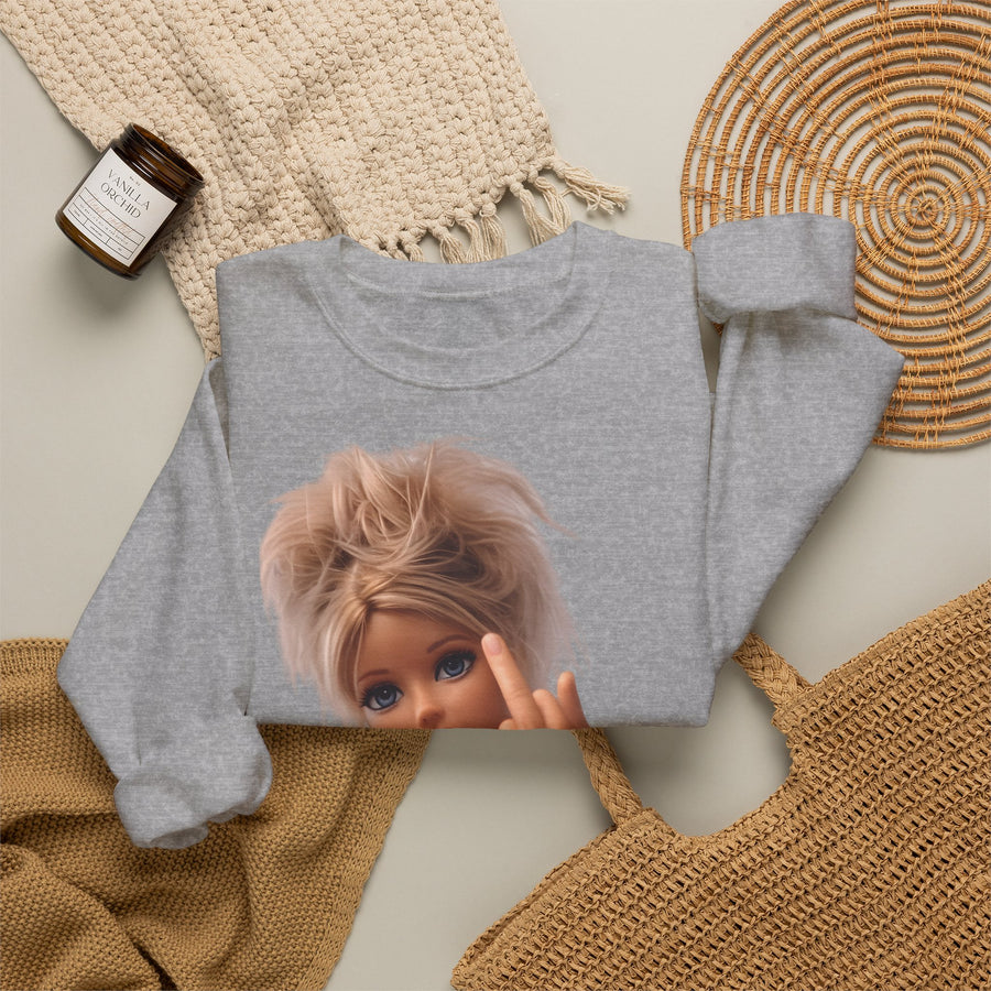 True Insights Middle Finger Sweatshirt – Freches Statement-Motiv