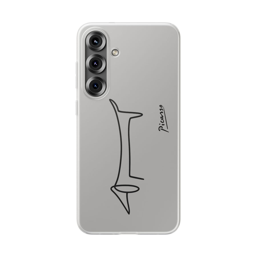 Picasso Cubisme Noir | Coque de téléphone | L'art à l'état pur