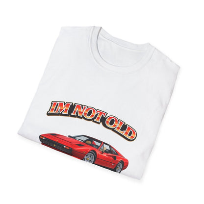 I'm Not Old I'm Classic | Magnum P.I. T-Shirt | Ferrari 308 GTS Retro Shirt