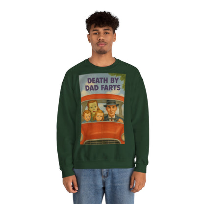 Sweatshirt – Dead by Dad Farts Sweatshirt – Lustiges Geschenk für Familien mit Humor | True Insights Design mit Humor