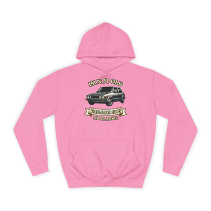 I'm Not Old I'm Classic Hoodie Baujahr 1976 – 50. Geburtstag Oldtimer Auto Kapuzenpullover für Männer & Frauen
