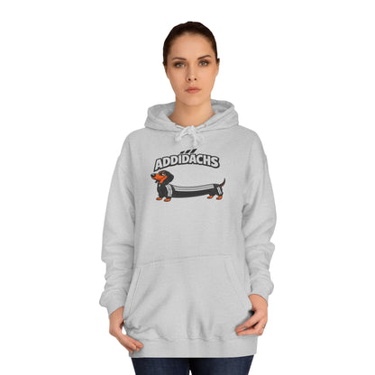 Lustiger Dackel Hoodie - ADDIDACHS Wortspiel Sport-Hund - Witziges Geschenk für Dackelbesitzer & Hundeliebhaber