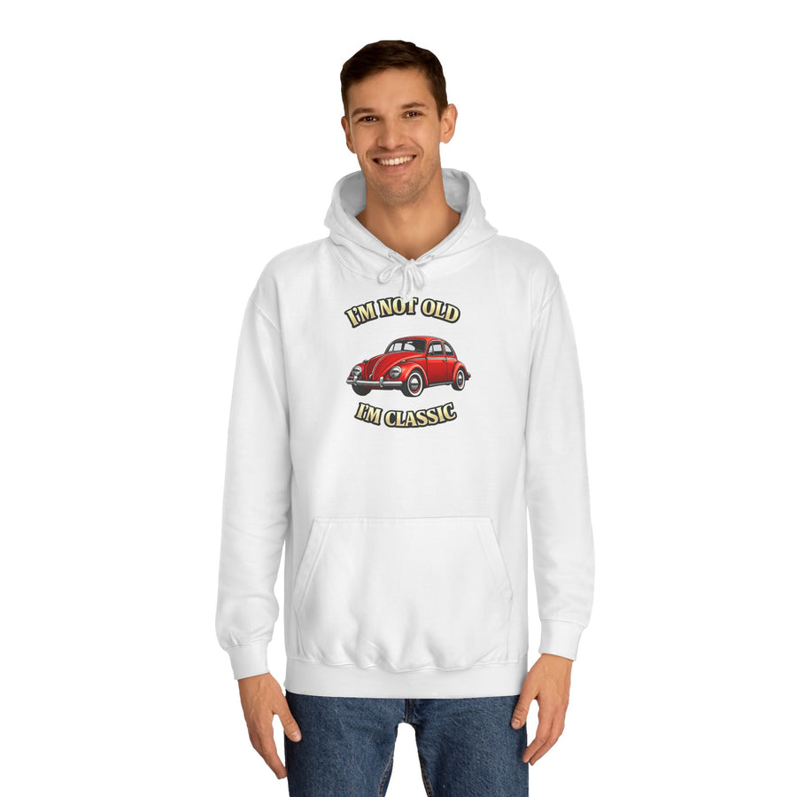 True Insights Vintage VW Käfer Hoodie – I'm Not Old I'm Classic Geschenk für Käfer-Fans