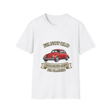True Insights Jahrgang 1956 T-Shirt VW Käfer in White