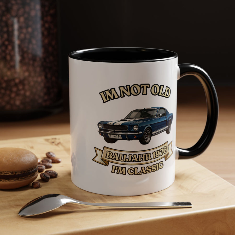 Jahrgang 1976 Tasse – Geschenk zum 50. Geburtstag | Muscle Car