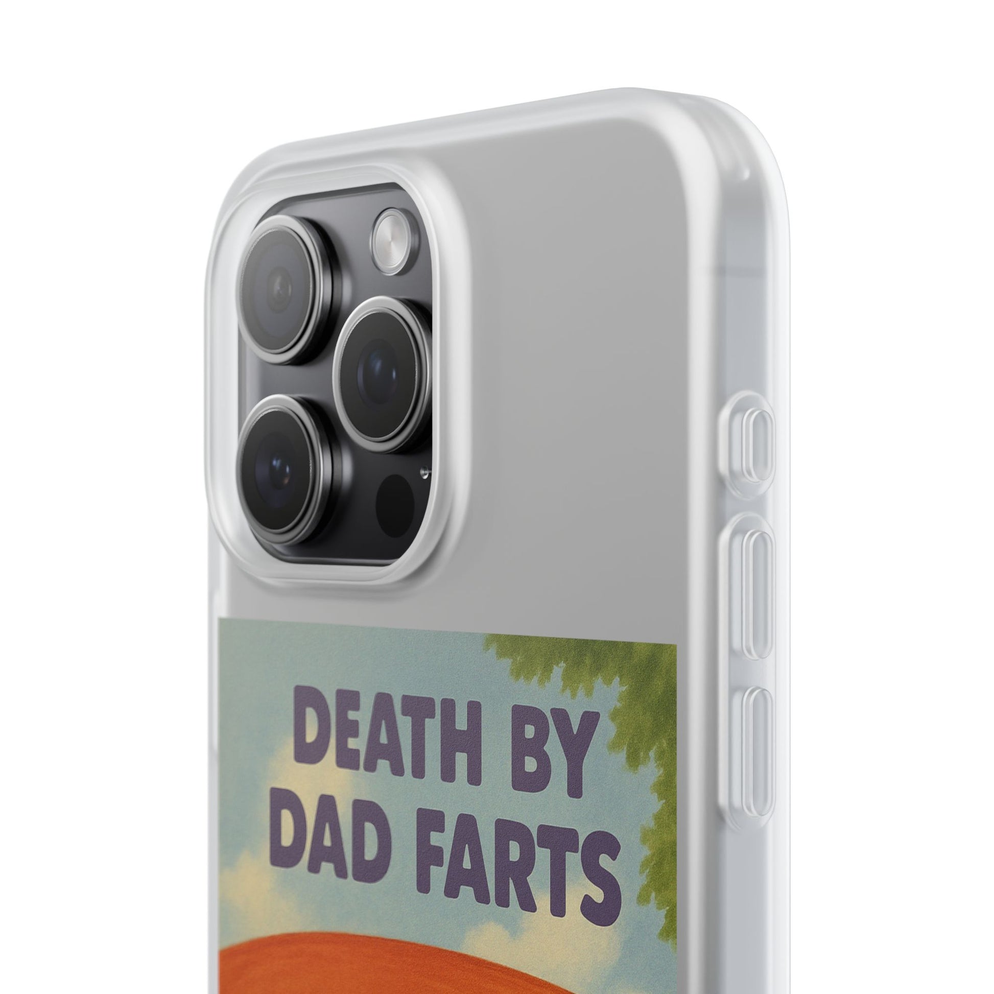 Death by Dad Farts – Satirische Retro-Handyhülle im 50s-Familienauto-Stil-Phone Case-True Insights