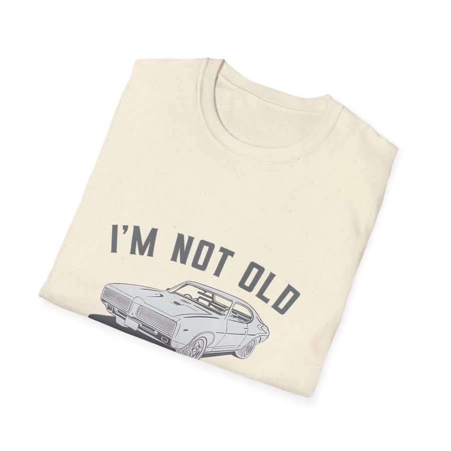 True Insights T-Shirt I'm Not Old I'm Classic Retro Muscle Car Motiv im coolen Alltagslook