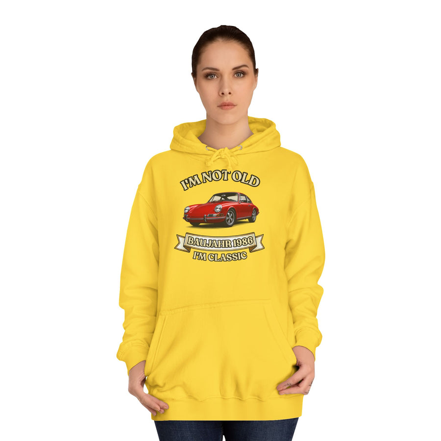 Geschenk zum 40. Geburtstag Mann – Hoodie Herren Jahrgang 1986 Porsche 911