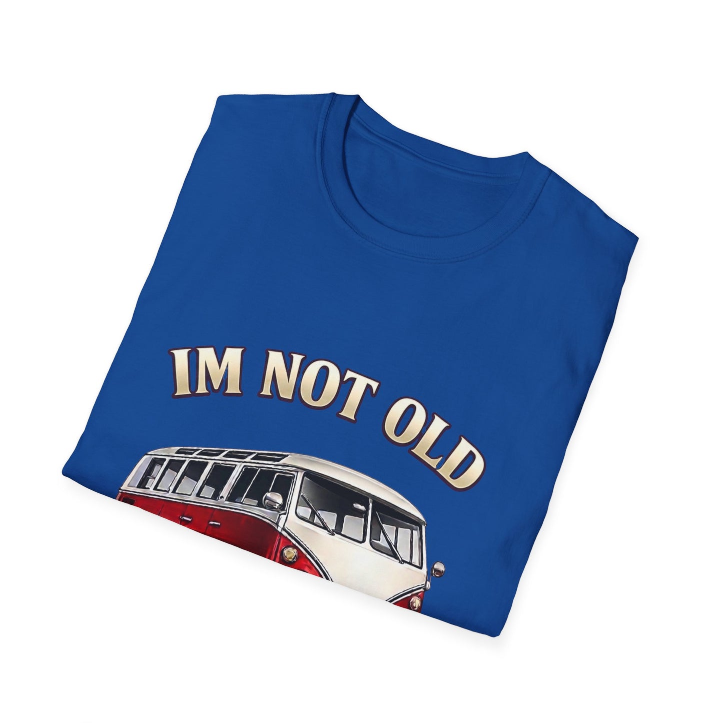 True Insights T-Shirt Vintage Bulli Motiv Im Not Old Im Classic, Geschenkidee für Liebhaber