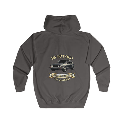 Zip Hoodie Baujahr 1976 - I'm Not Old I'm Classic - Oldtimer Kapuzenjacke zum 50. Geburtstag