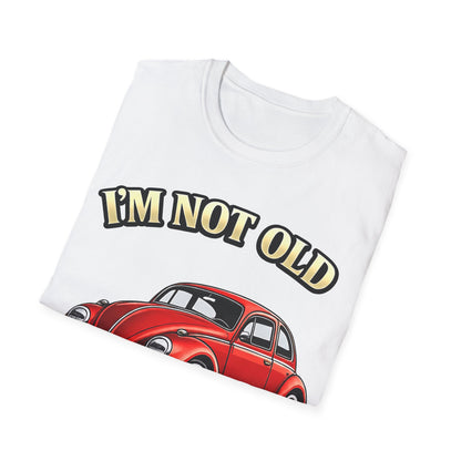 True Insights T-Shirt Vintage Käfer Oldtimer mit Spruch Im Not Old Im Classic im lässigen Alltagslook