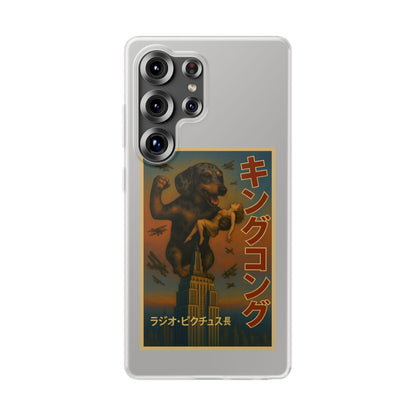 Dackel Handyhülle – King Kong Parodie | Retro Design für Hundefans & Filmnerds – Lustiges Phone Case | True Insights – Bild 11