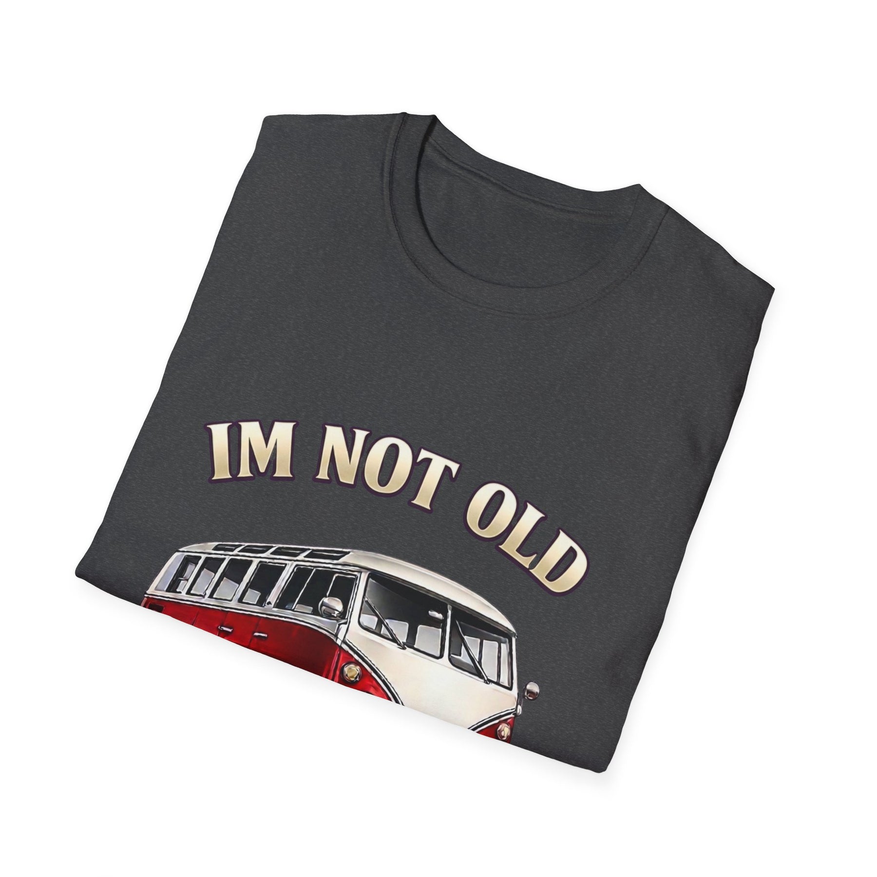 True Insights T-Shirt Klassischer Bus Motiv Im Not Old Im Classic, Retro Geschenk im Lifestyle