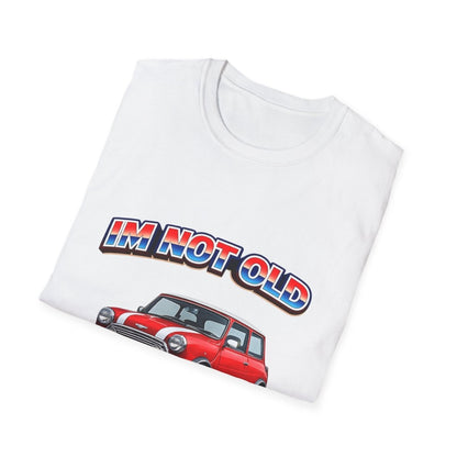 I'm Not Old I'm Classic | Italian Job T-Shirt | Mini Cooper Retro Shirt