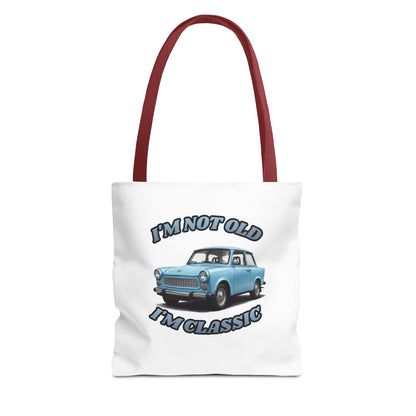 I'm Not Old I'm Classic Tote Bag Trabant – Geschenk für Oldtimer-Fans