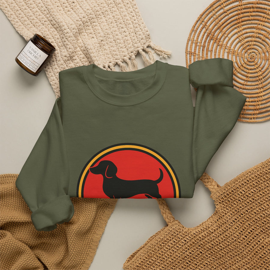Sweatshirt Jurassic Bark Parodie Teckel – Sweat humoristique pour amateurs de teckels & cinéphiles