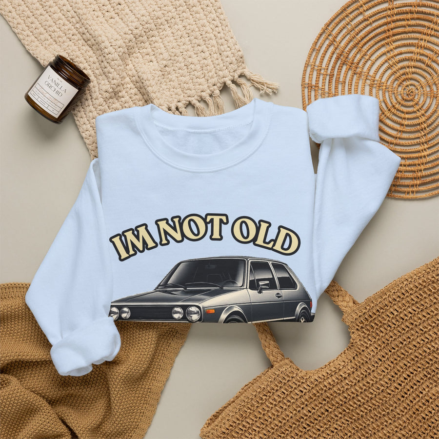 Oldtimer Sweatshirt – Abraham & Sarah cadeau 50 jaar