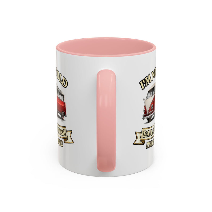 Geschenk zum 40. Geburtstag – Tasse Jahrgang 1986 VW Bulli