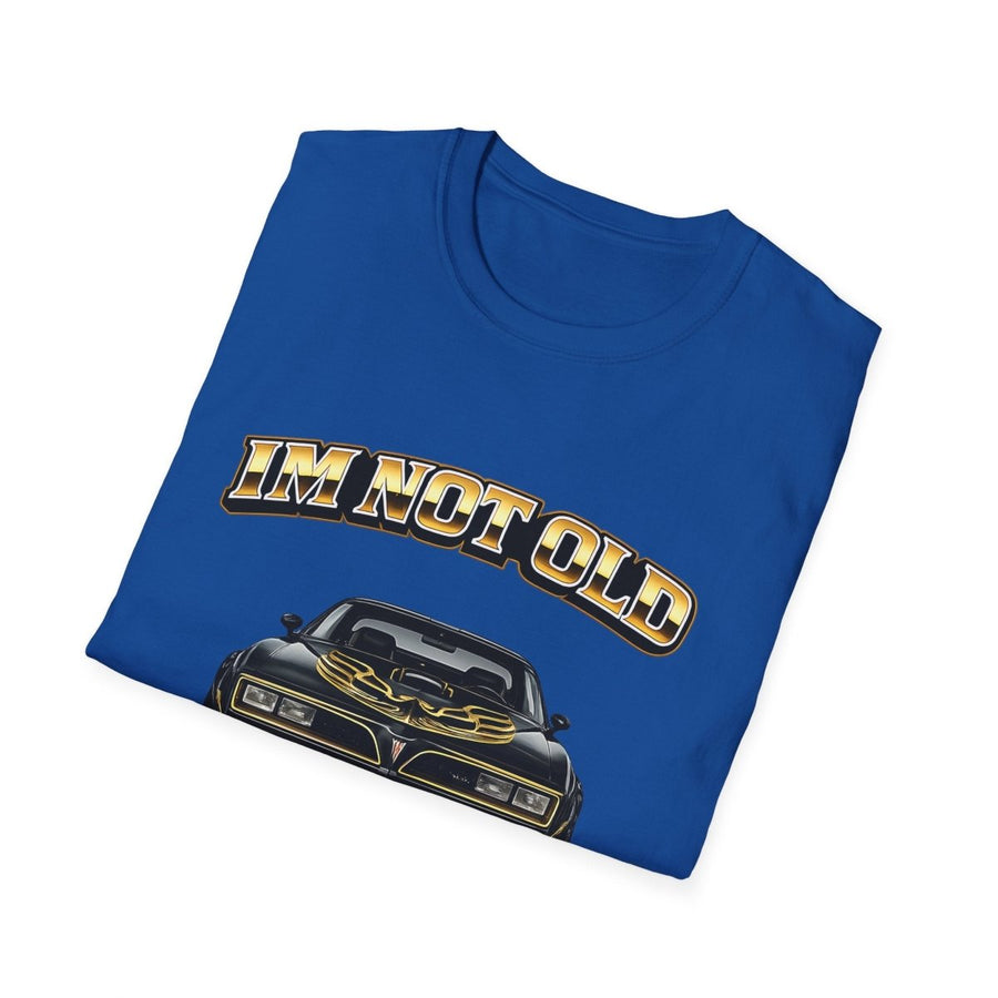 True Insights T-Shirt Im Not Old Im Classic klassischer Sportwagen Print im Alltagslook