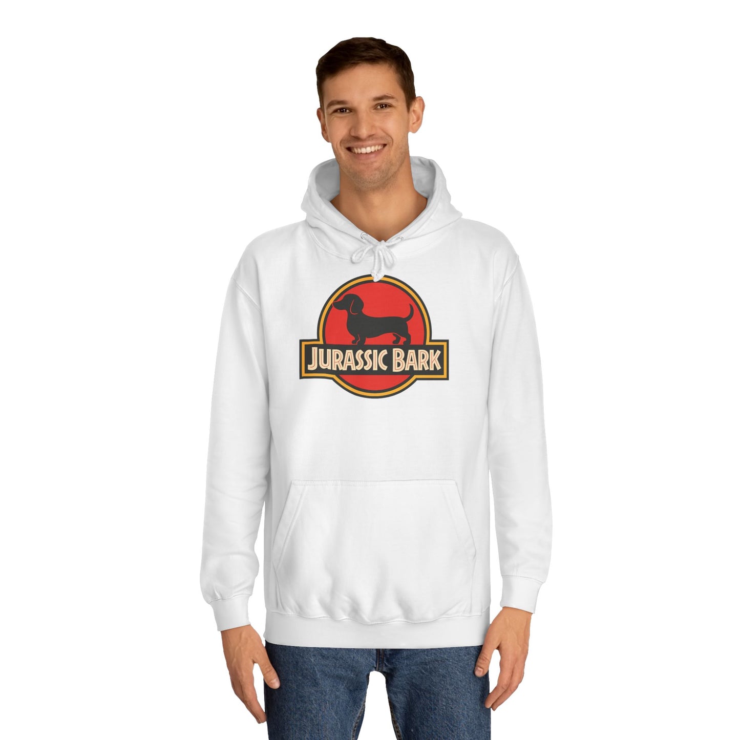 Jurassic Bark Hoodie - Dackel Parodie Kapuzenpullover für Dackelbesitzer & Hundeliebhaber - Lustiges Geschenk