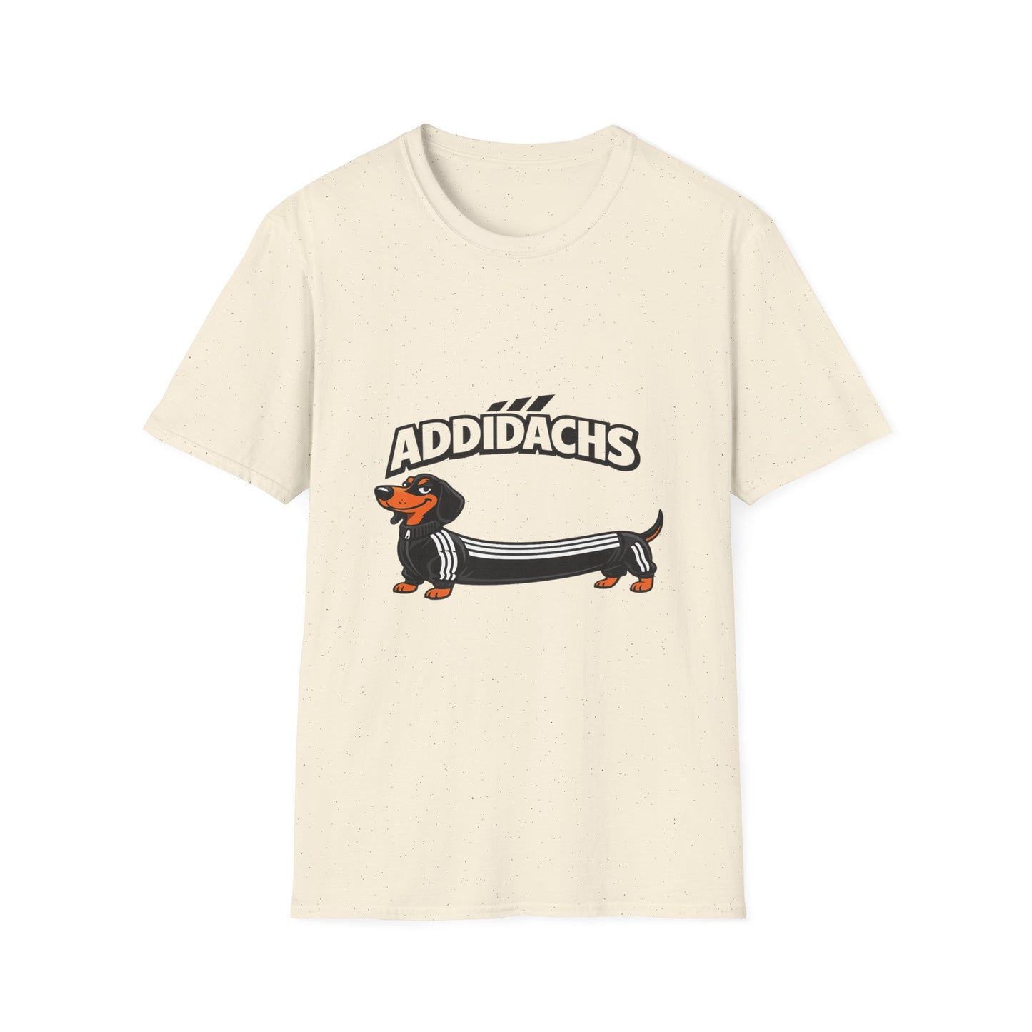 Addidachs T-Shirt – Lustiges Dackel Shirt mit Trainingsanzug