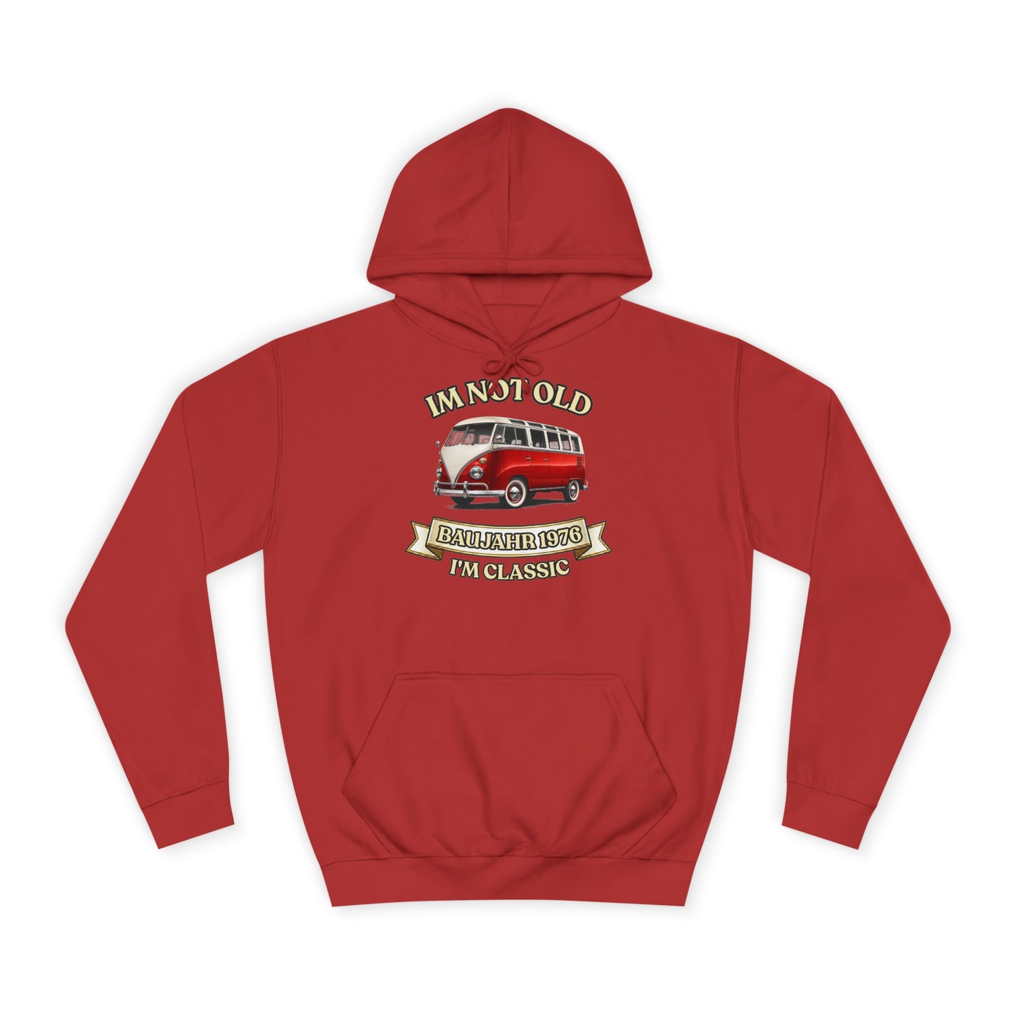 Hoodie Baujahr 1976 Oldtimer Bus - I'm Not Old I'm Classic - 50. Geburtstag Retro Geschenk