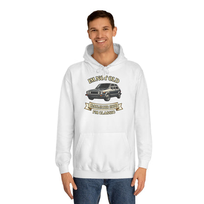 I'm Not Old I'm Classic Hoodie Baujahr 1976 – 50. Geburtstag Oldtimer Auto Kapuzenpullover für Männer & Frauen