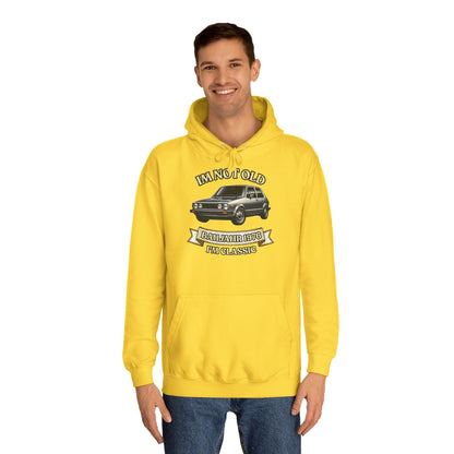 I'm Not Old I'm Classic Hoodie Baujahr 1976 – 50. Geburtstag Oldtimer Auto Kapuzenpullover für Männer & Frauen