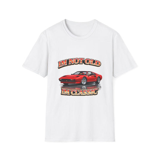 I'm Not Old I'm Classic | Magnum P.I. T-Shirt | Ferrari 308 GTS Retro Shirt