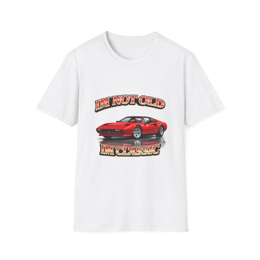 True Insights T-Shirt Im Not Old Im Classic Oldtimer Motiv in Weiß