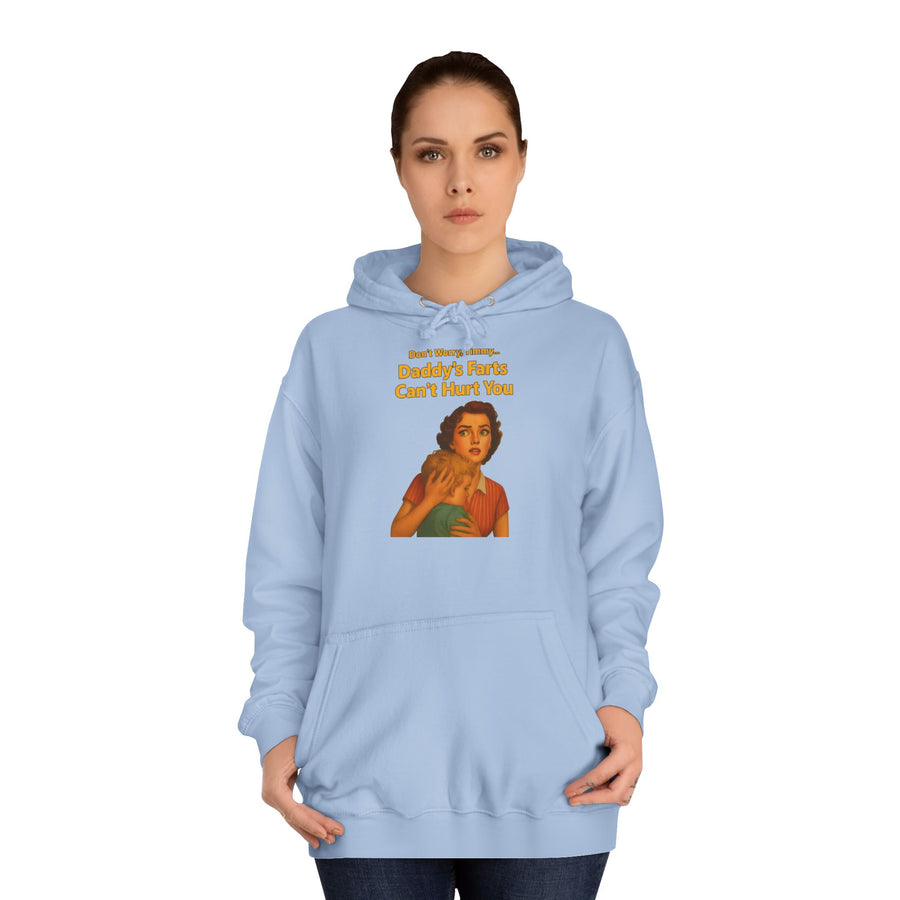 Papa Hoodie „Daddy's Farts Can't Hurt You“ – Das lustige Geschenk für Papa