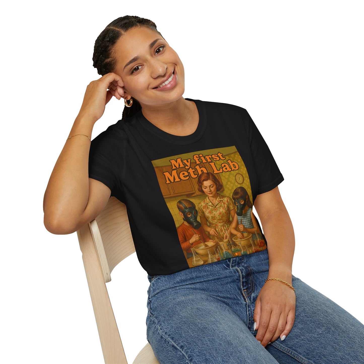 Retro Mein erstes Meth-Labor T-Shirt - Familienkochen