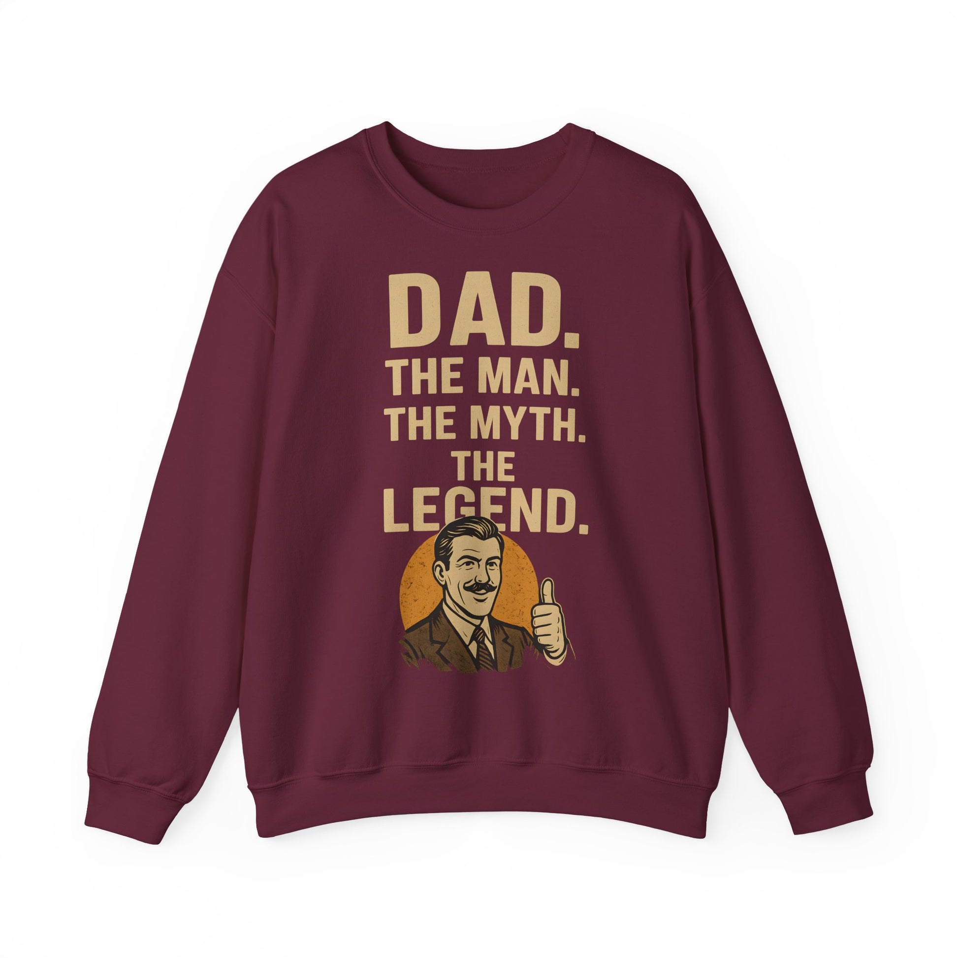 Sweatshirt – DAD. THE MAN. THE MYTH. THE LEGEND. - Sweatshirt für echte Legenden | True Insights Design mit Humor