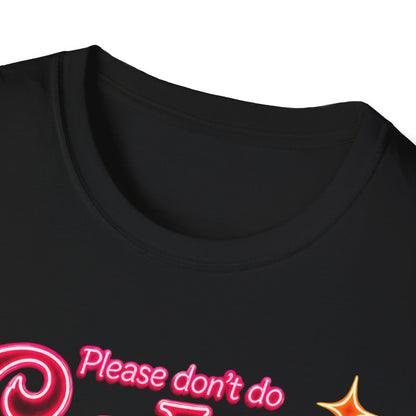 Please Don't Do Coke in the Bathroom – Neon Disco Shirt