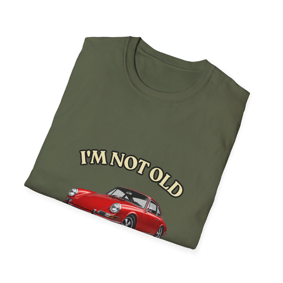 True Insights T-Shirt Baujahr 1986 Classic Sportwagen Motiv als Geburtstagsidee
