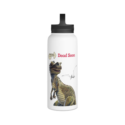 We'll All Be Dead Soon T-Shirt Unisex – Lustiges Dinosaurier Statement Shirt mit Flugsaurier, Sarkasmus & Nihilismus