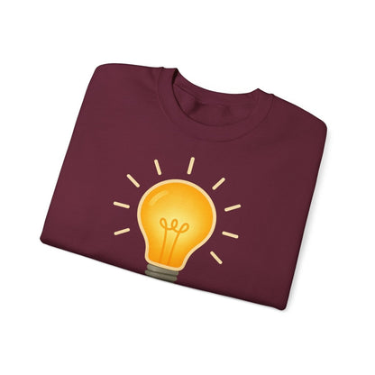 Sweatshirt – WATT? Sweatshirt für Elektriker & Technikfans | Lustiges Glühbirnen-Motiv | True Insights Design mit Humor