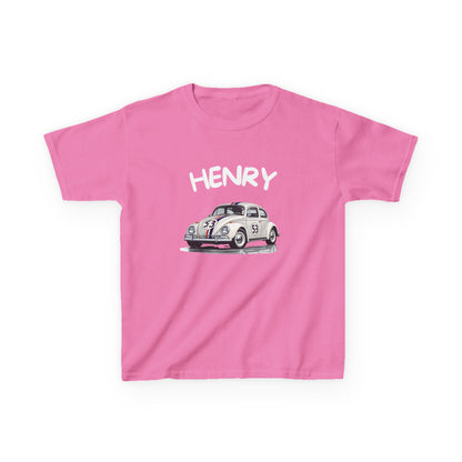 Kids Classic Beetle Tee — Vintage VW Car Graphic "I’m Not Old I’m Classic"