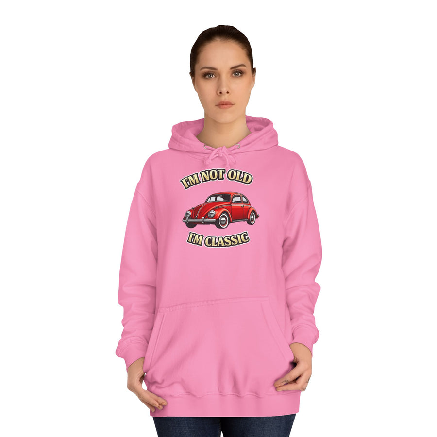 True Insights Vintage VW Käfer Hoodie – I'm Not Old I'm Classic Geschenk für Käfer-Fans