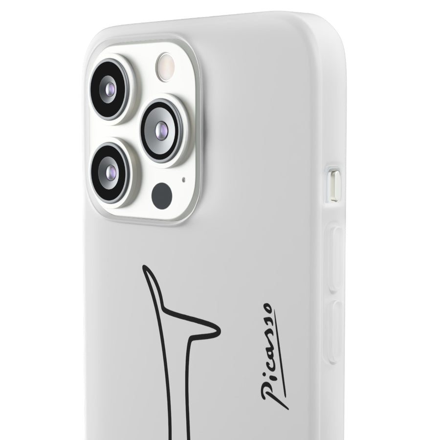 Picasso Cubisme Noir | Coque de téléphone | L'art à l'état pur