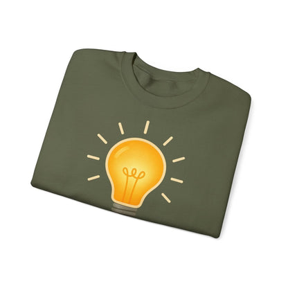 Sweatshirt – WATT? Sweatshirt für Elektriker & Technikfans | Lustiges Glühbirnen-Motiv | True Insights Design mit Humor