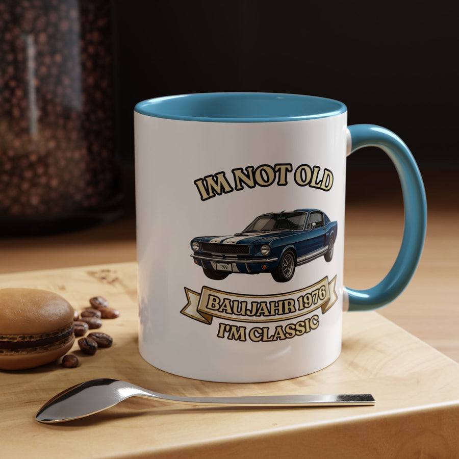 Jahrgang 1976 Tasse – Geschenk zum 50. Geburtstag | Muscle Car