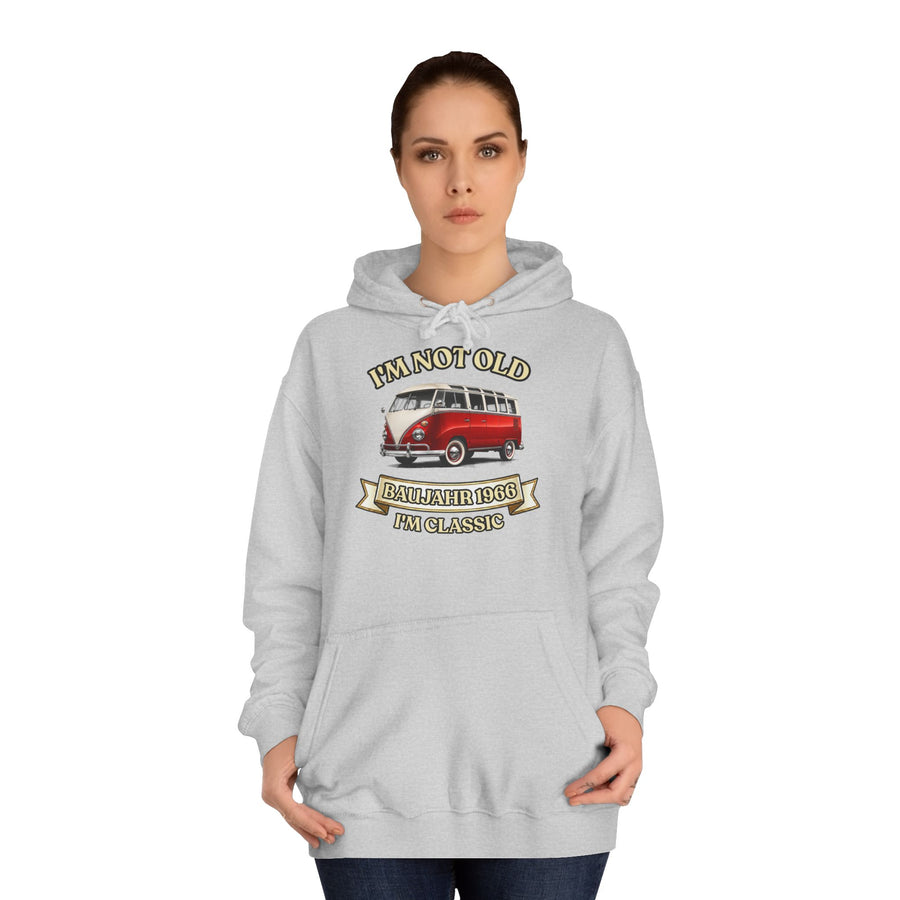 Geschenk zum 60. Geburtstag – Hoodie Jahrgang 1966 VW Bulli