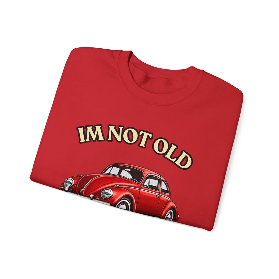 Sweat Année 1976 – I'm Not Old I'm Classic – Coccinelle Vintage 50 ans